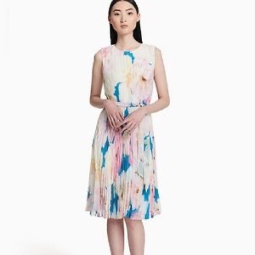 Floral Calvin Klein dress
